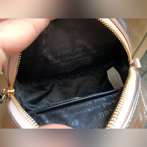 NWOT Rare Kate Spade Studio Drive Stassi Smiley Crossbody Shoulder Bag Purse - Picture 13 of 16